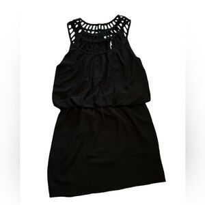 Naked Zebra black dress